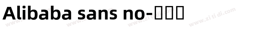 Alibaba sans no字体转换 Alibaba sans no字体转换